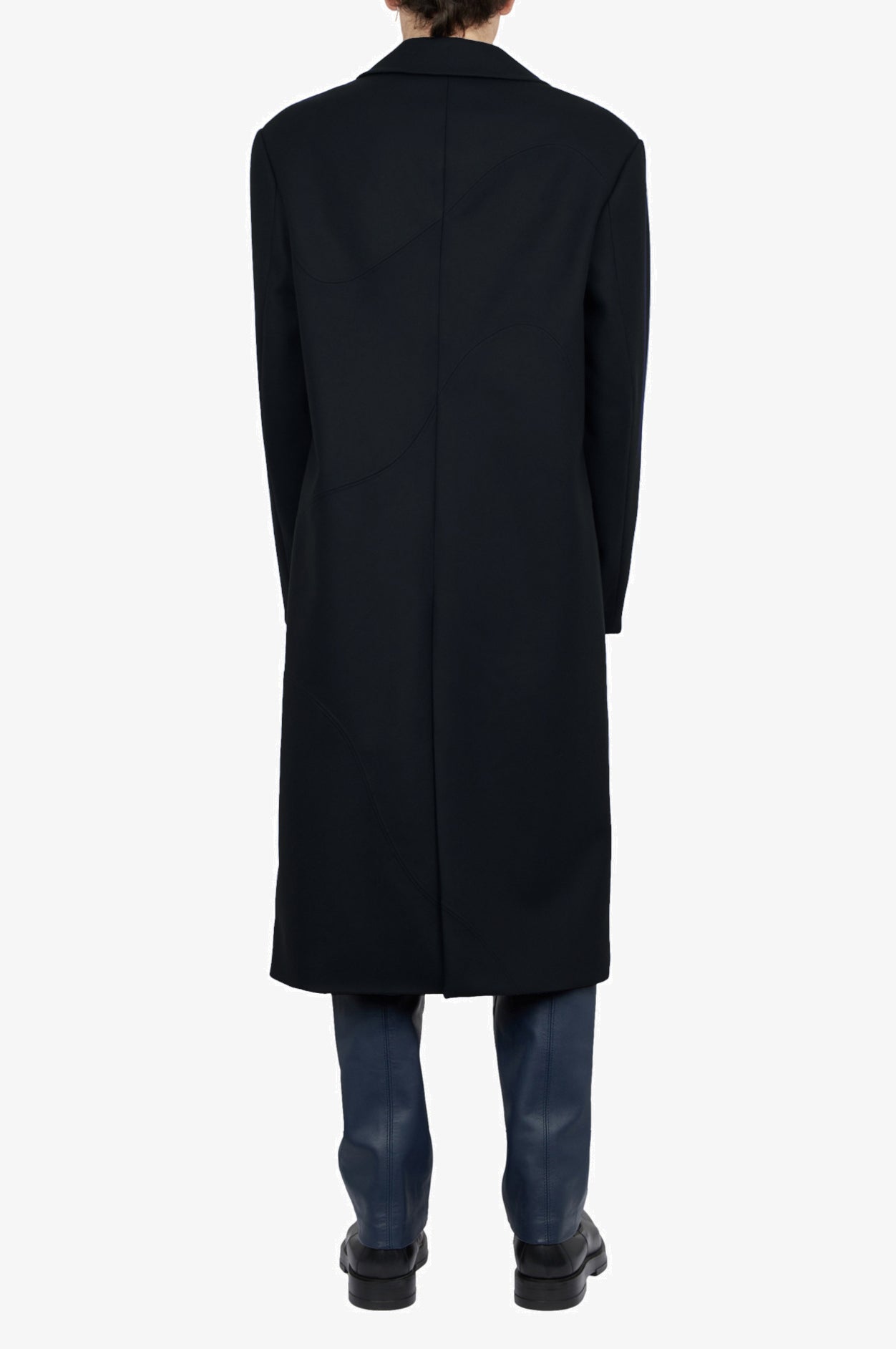 Cashmere Black Ripple Coat