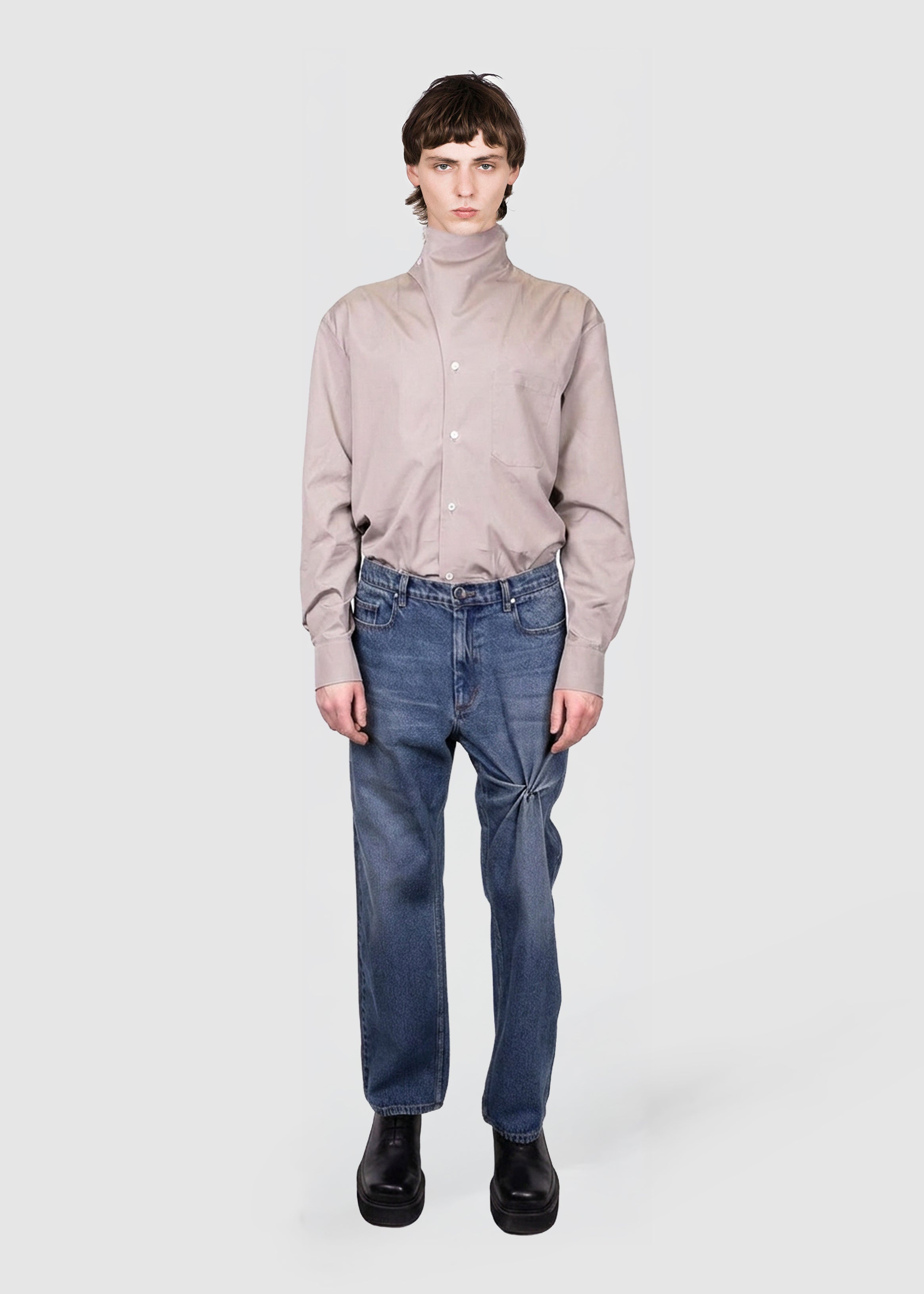 Signature knot denim