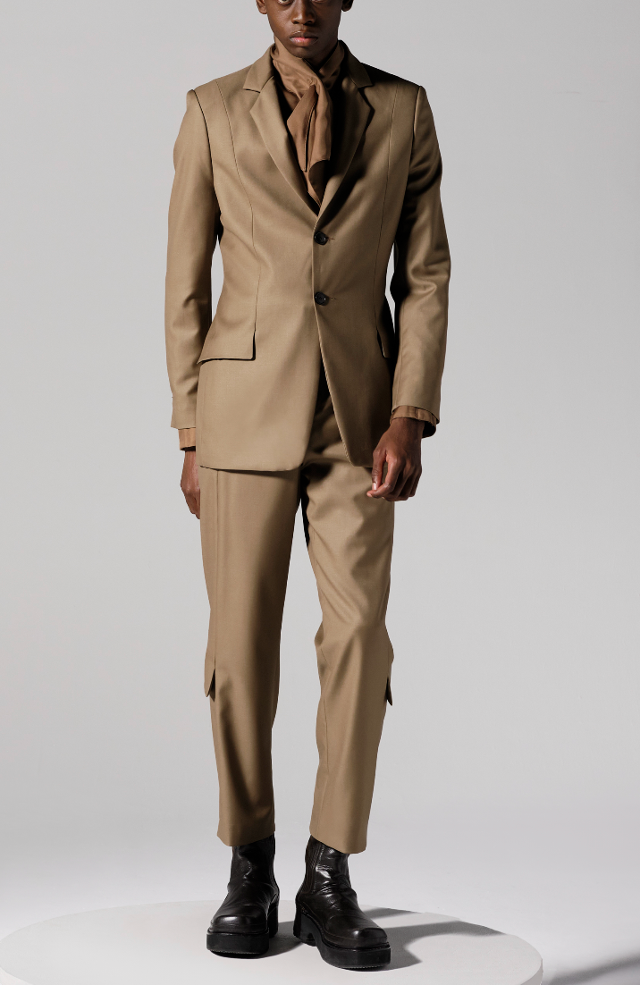 Camel Tailored Suit — Archive