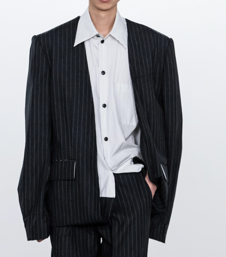 Pinstripe Blazer — Archive