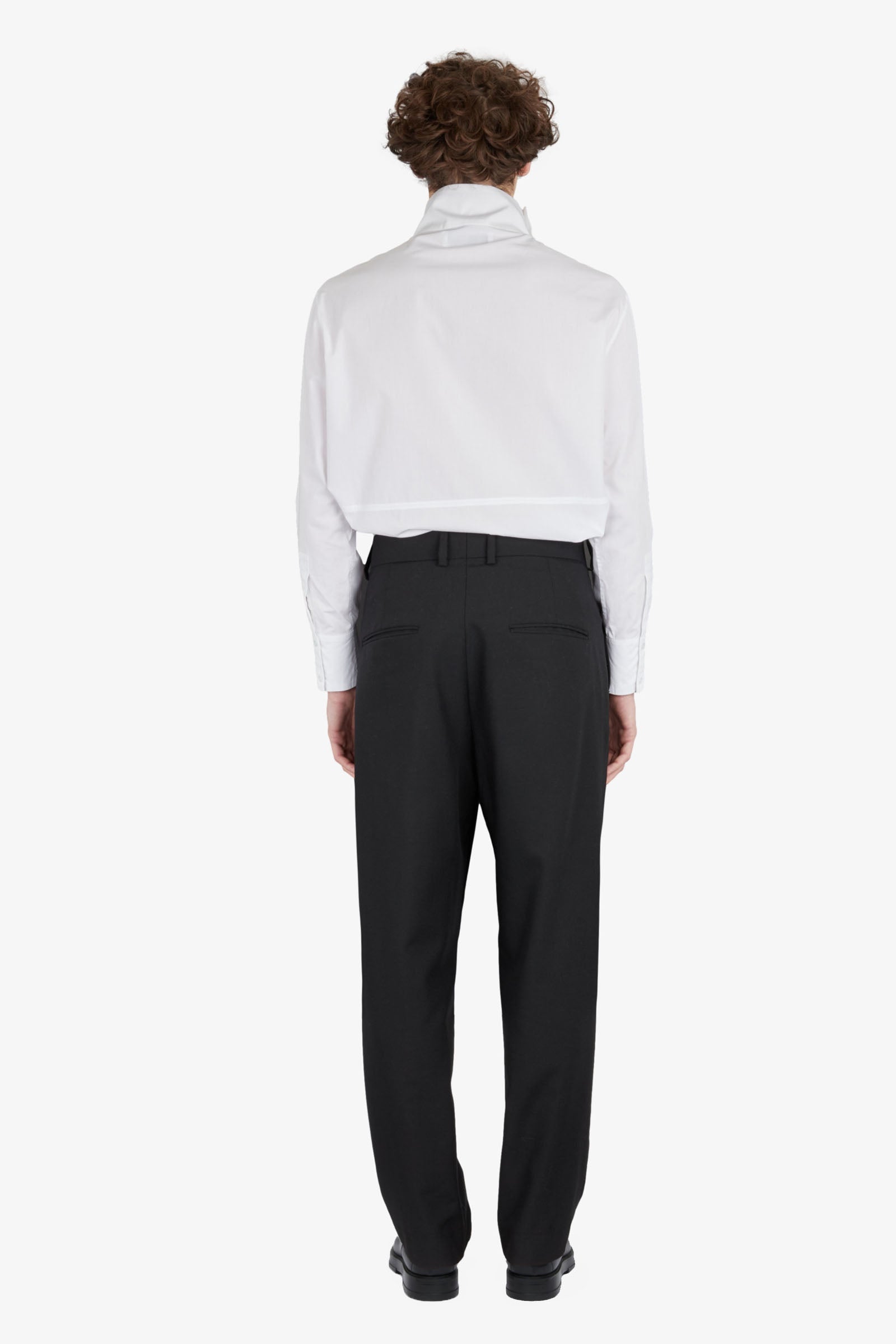 Tailored Trousers Basted Single Pleat