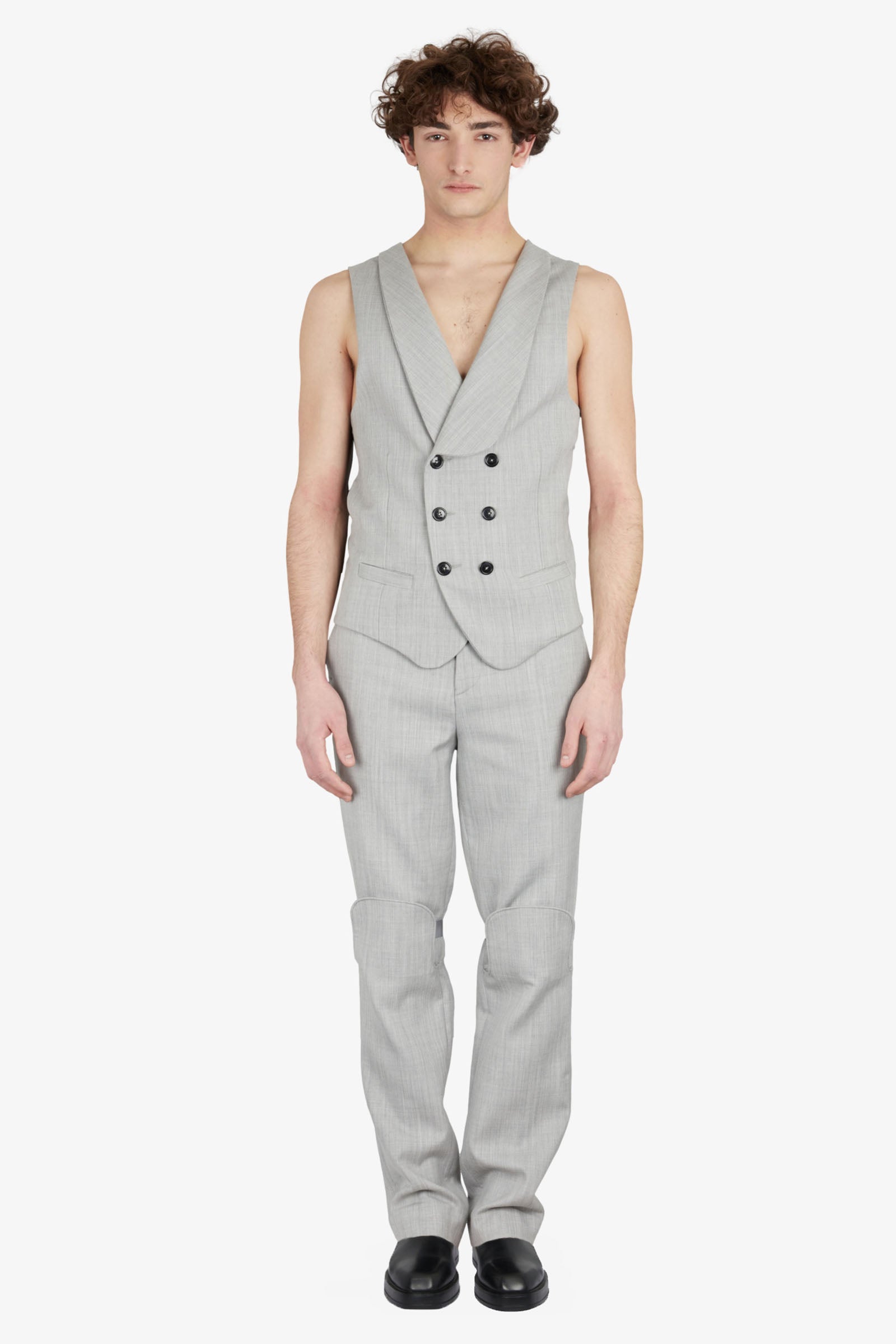 Tailored  Double Breasted Vest