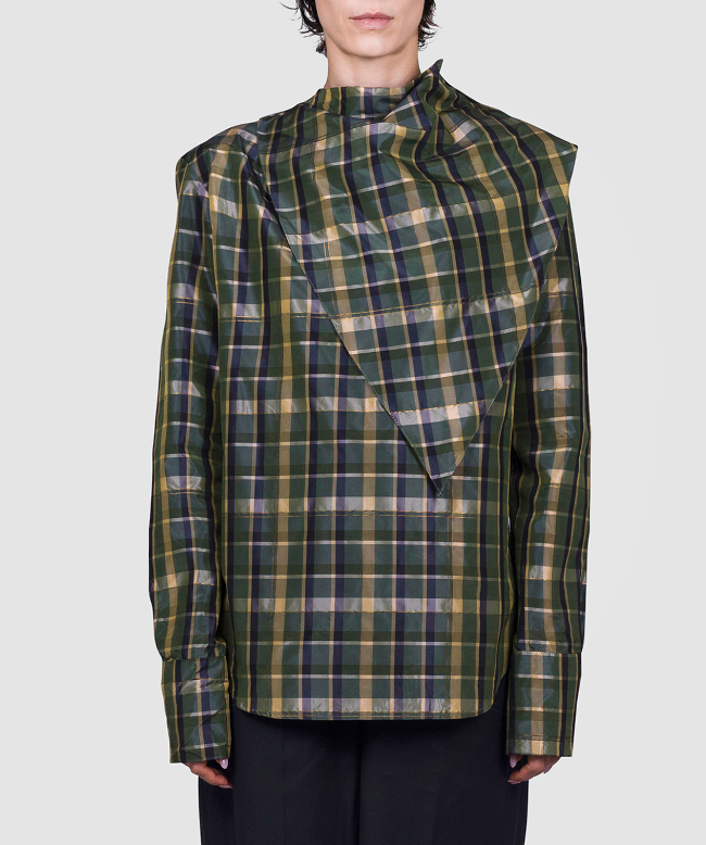 Asymmetric Check Top — Archive