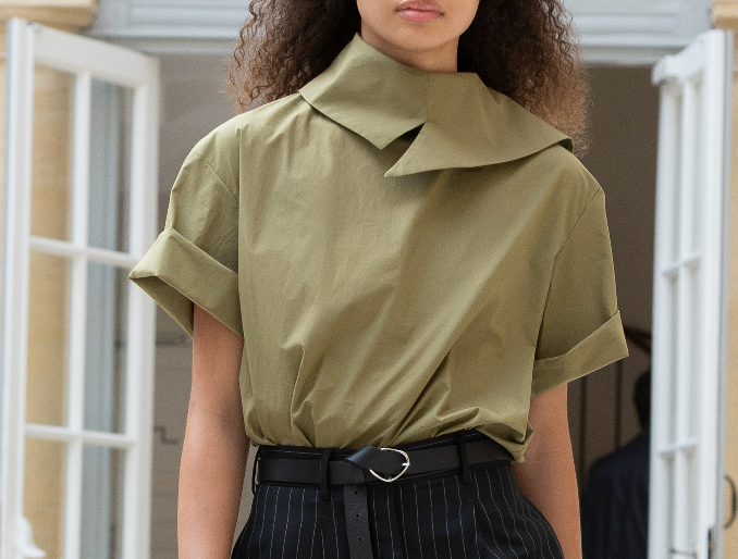 Tailored collar shirt — Archive
