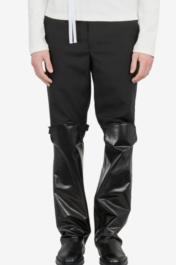 Paneled Trousers Black — Archive