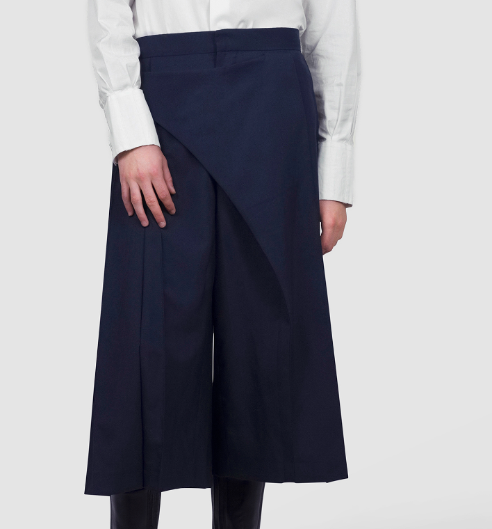 Wrap Culotte Navy — Archive